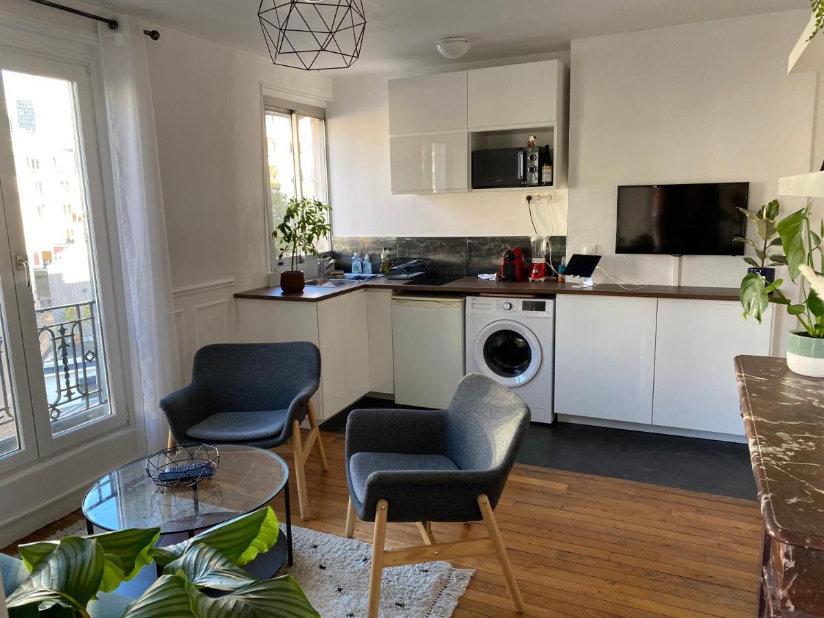 Appartement Buttes Chaumont Paříž Exteriér fotografie
